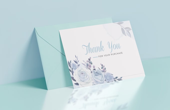 do amazon thank you card and product insert