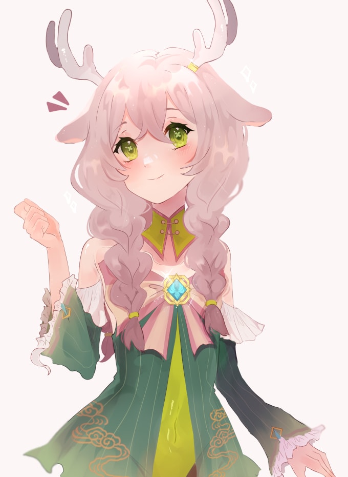 Draw cute anime oc character, fanarts for you by Yumiko961 Fiverr