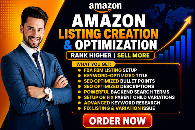 do amazon listing creation, setup variation, amazon fba fbm SEO product listings