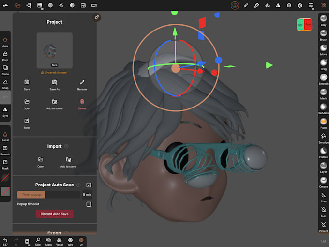 Paint 3d model for you in procreate by Marinaeis Fiverr