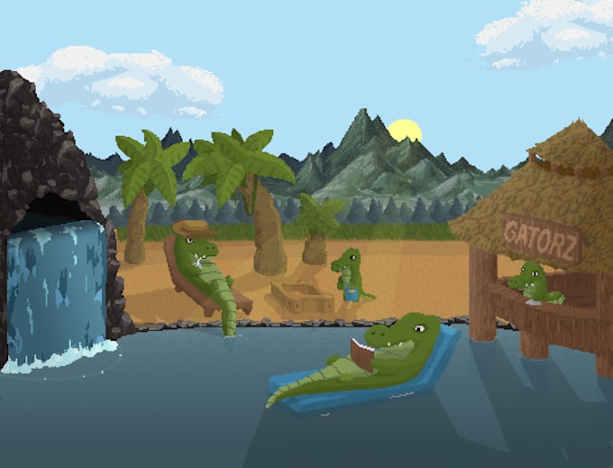 make all kinds of pixel art for you