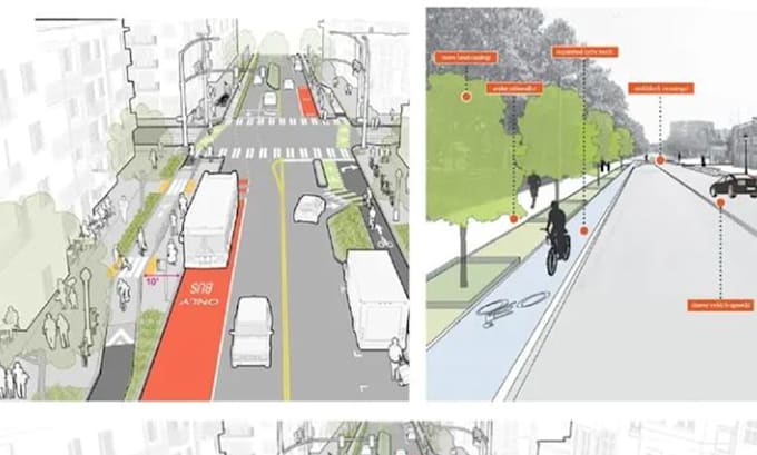 design commercial landscape project presentation