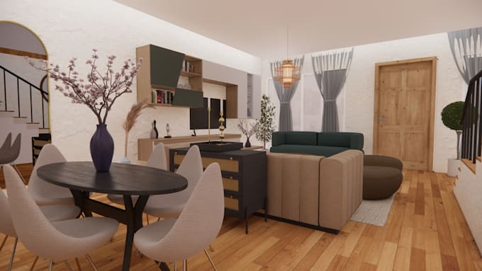 create house renovation models, walkthroughs 3d renders