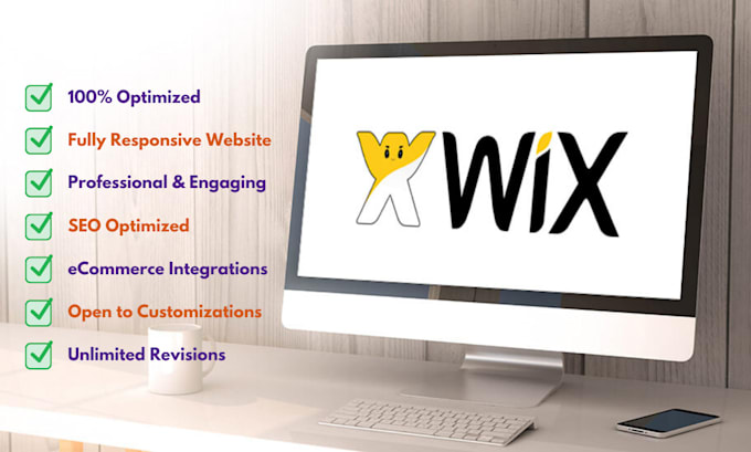 design or redesign a stunning wix website