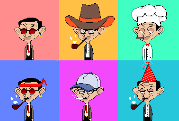 create a stunning pixel nft art collection