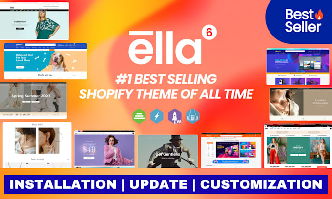 install, update, and customize shopify ella theme