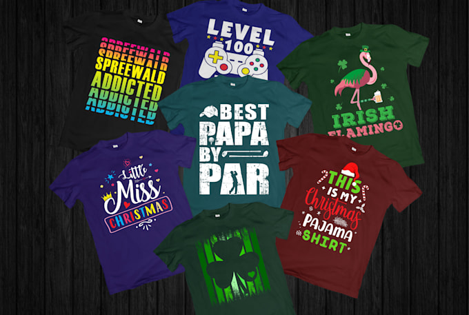 create unique t shirt design
