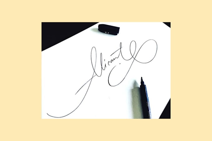 signature logo for your business