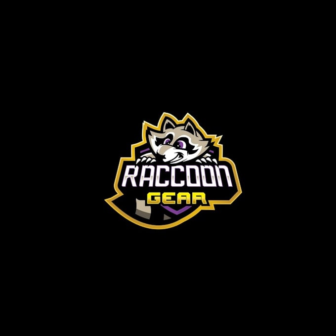 design airsoft logo for raccoon gear
