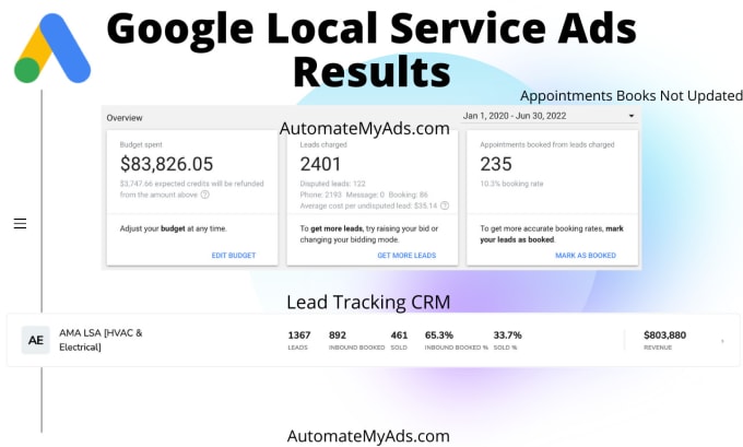 set up and manage google local service ads for local leads