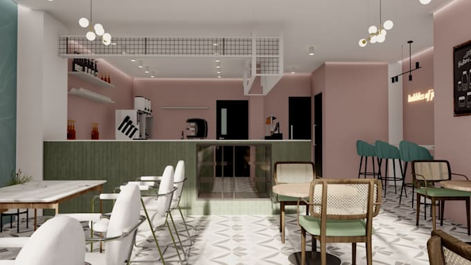3d rendering architecture sketchup interior exterior design