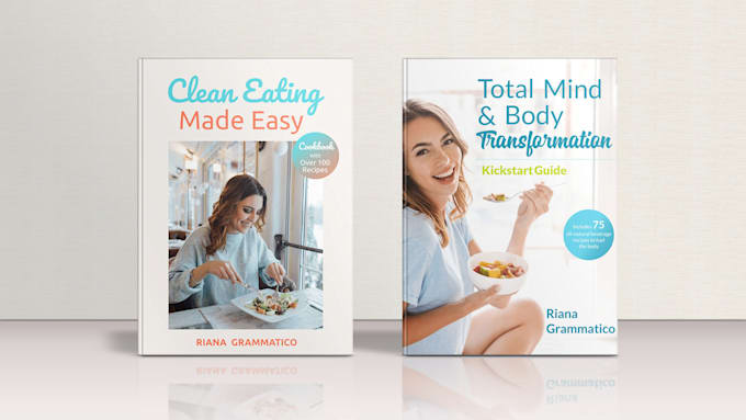 design a book cover and ebook layout in canva