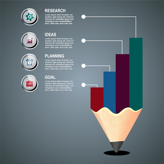 design business infographic, workflow, org chart, or process flowchart diagram