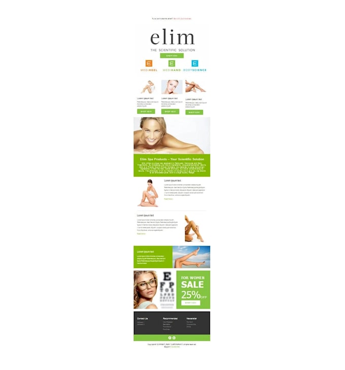 design responsive email template