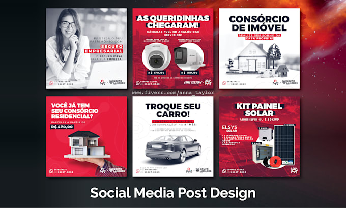 design versatile poster, flyer, banner, post, story or reel