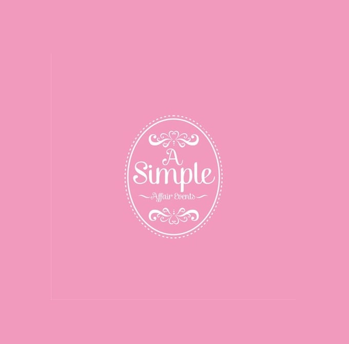 design a simple affair events logo