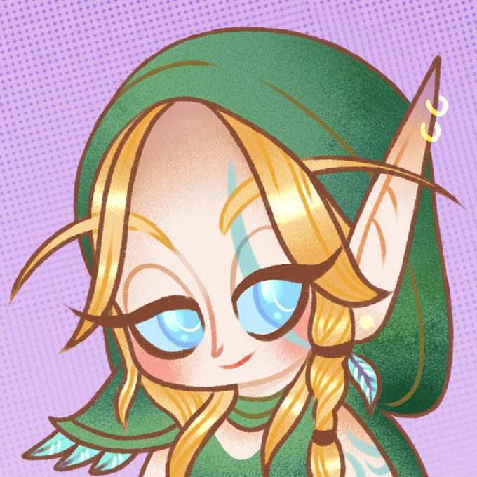 Draw oc or fanart bust portrait by Daryashumanova Fiverr