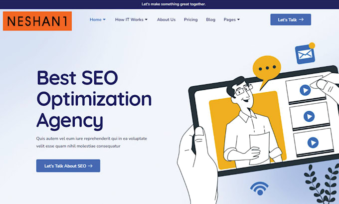 design digital marketing websites or agency websites