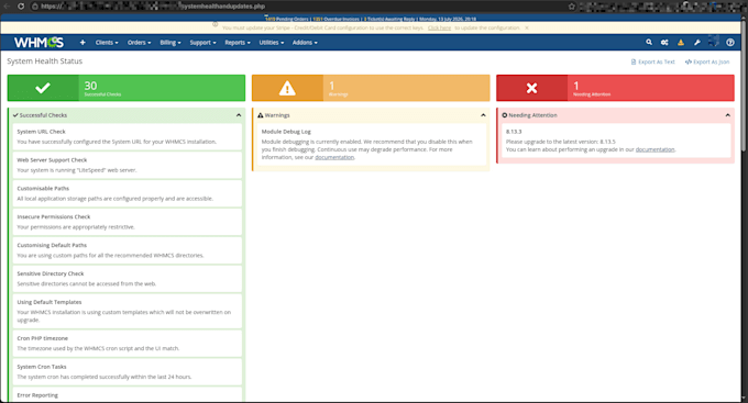 install, configure, fix and customize whmcs for your hosting business
