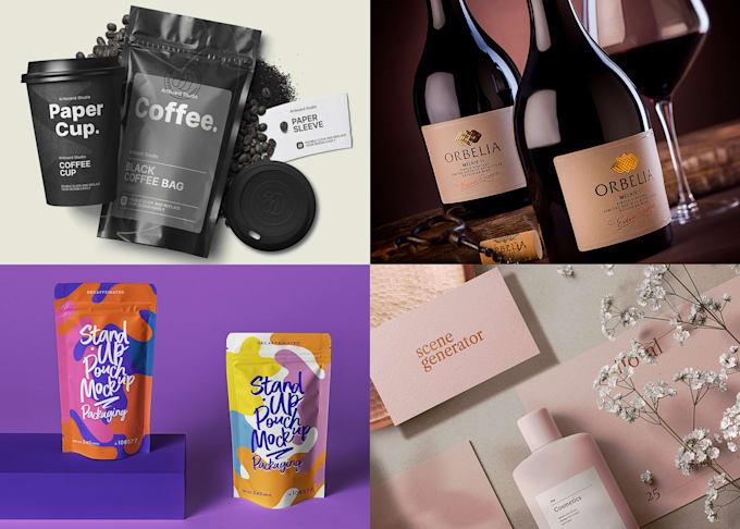 design a professional 3d mockup for your product, item, or packaging