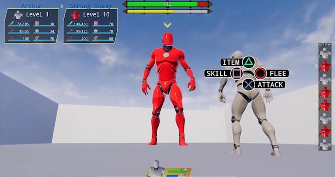 develop and design game in unreal engine