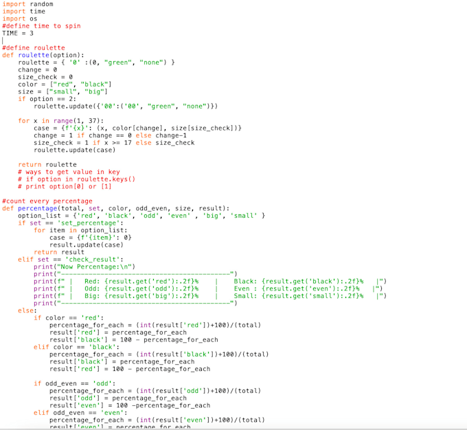 Create a python program for you by Hillmanchan | Fiverr