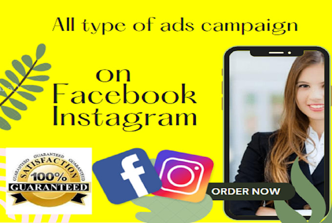 be your facebook, instagram marketing manager
