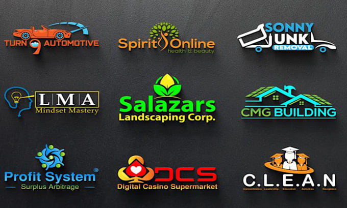 design modern minimalist and creative business logo