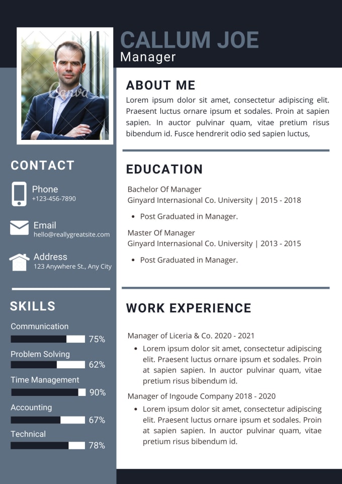 Adeptly design professional resumes, cvs and cover letters by Aniq ...