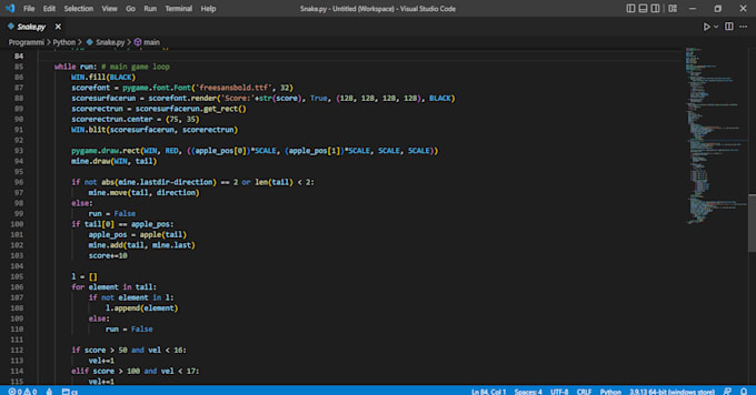 Make a simple 2d python game with pygame by Pychristian | Fiverr