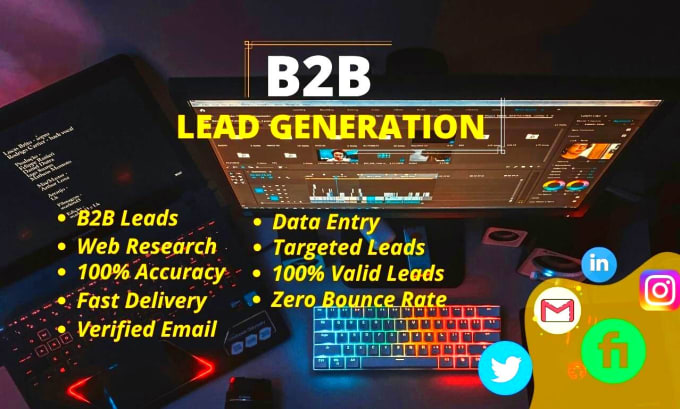 do targeted b2b lead generation and find valid email address