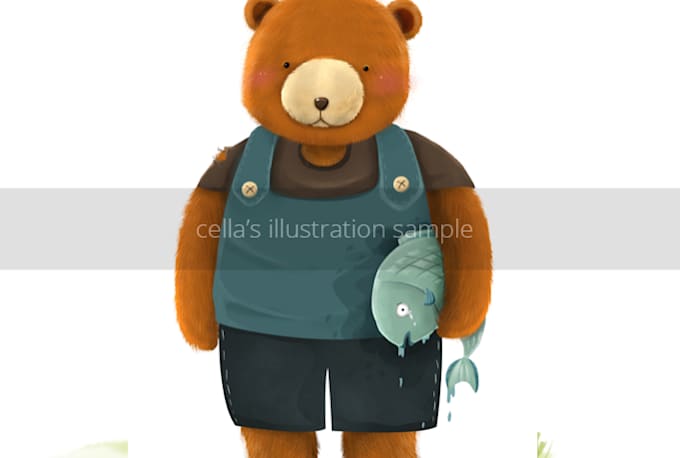 make a cute illustration of anything