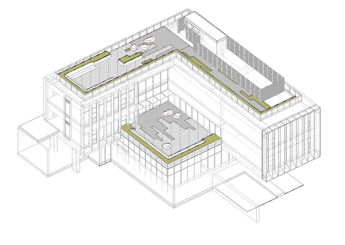 do 3d building models on revit and layouts