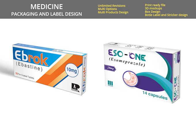 do best, attractive medicine packaging and label design