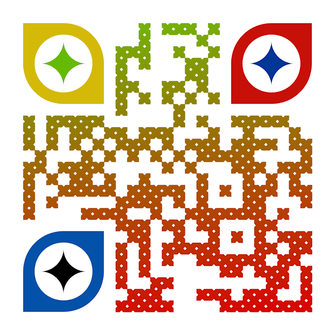 create world class qr code design with company logo
