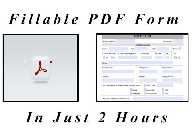 make pdf fillable form