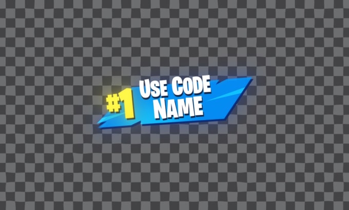 create cool fortnite support creator code animation