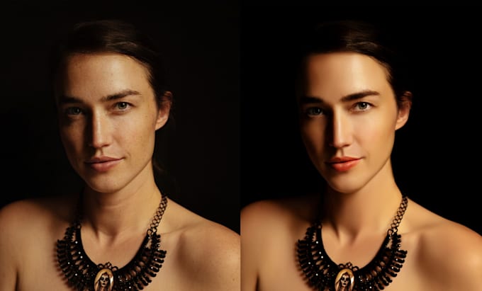 do professional photo retouching and photo editing