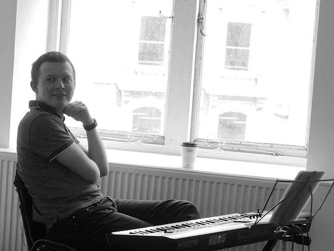 record a piano backing track for your song
