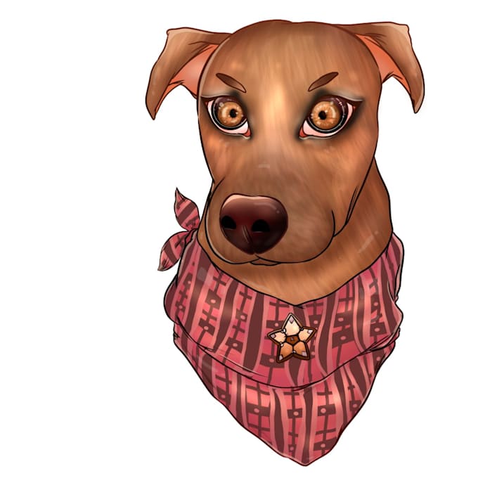 dibujar a tu mascota en forma de caricatura