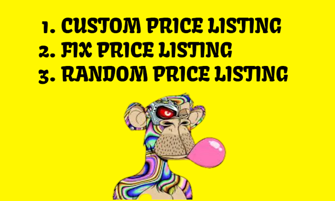 do bulk opensea nfts price listing and auction