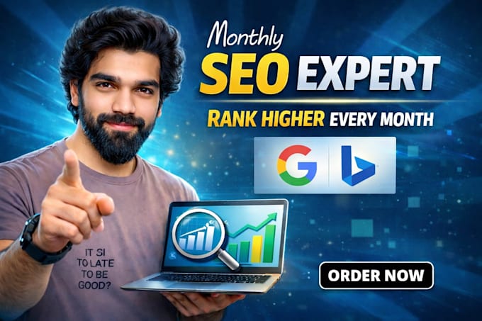 provide monthly onpage SEO services for wordpress and shopify