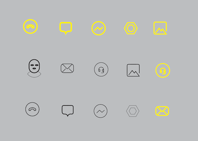 Do unique, simple and modern icons design by Durjoy5761 | Fiverr