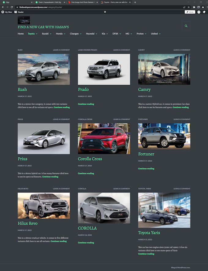 build responsive wordpress website design using elementor