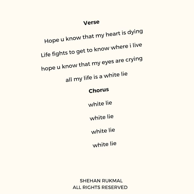 write a hit song for you