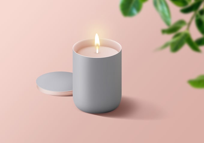 create professional, candle label or product label design