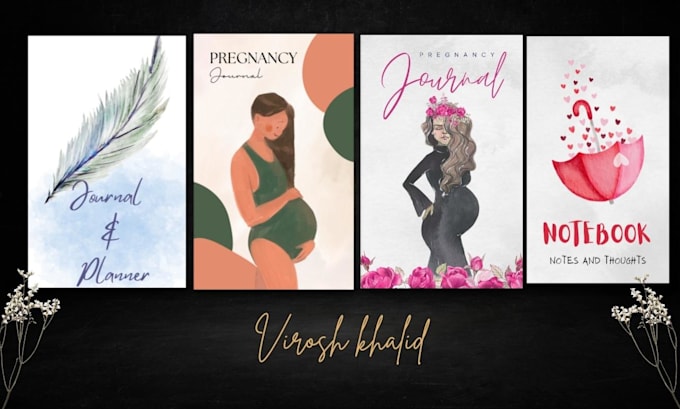 design custom planner, journal, notebook or calendar
