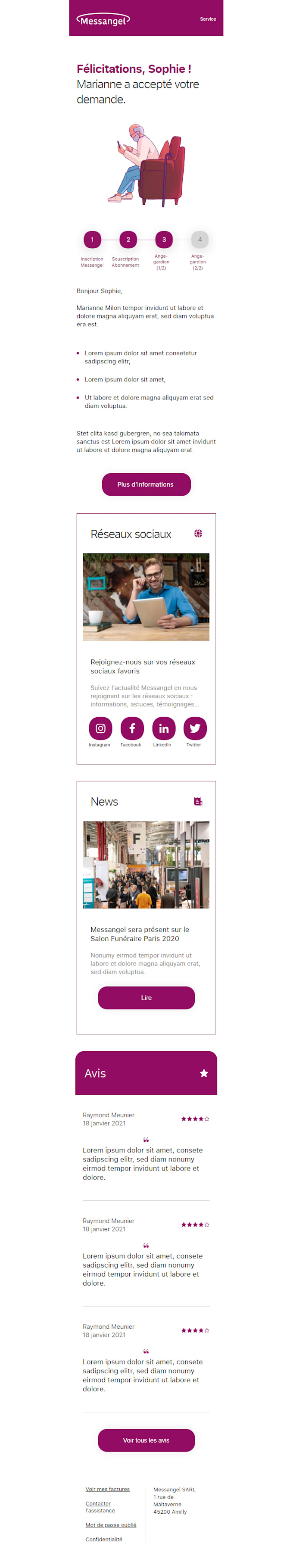 transform email template design into clean tabular HTML code