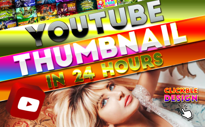 design awesome youtube thumbnails in 24 hour