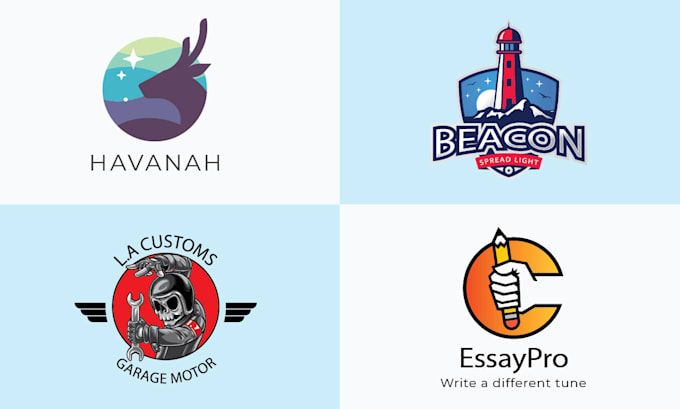create a modern eye catching logo design for your business